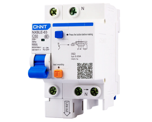 ALT_PICCầu dao chống rò CHINT NXBLE-63 1P+N 40A 30mA